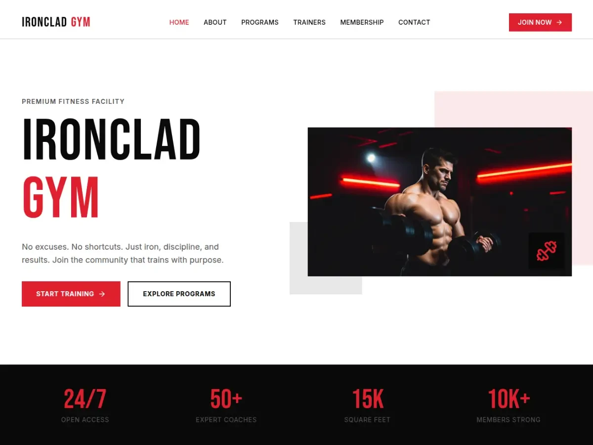 Ironclad Gym